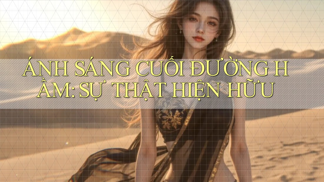 ÁNH SÁNG CUỐI ĐƯỜNG HẦM: SỰ THẬT HIỆN HỮU ÁNH SÁNG CUỐI ĐƯỜNG HẦM: SỰ THẬT HIỆN HỮU