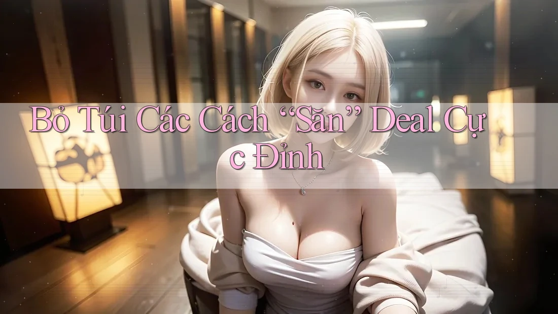Bỏ Túi Các Cách “Săn” Deal Cực Đỉnh Bỏ Túi Các Cách “Săn” Deal Cực Đỉnh