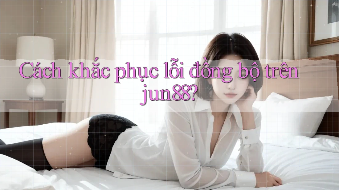 Cách khắc phục lỗi đồng bộ trên jun88?