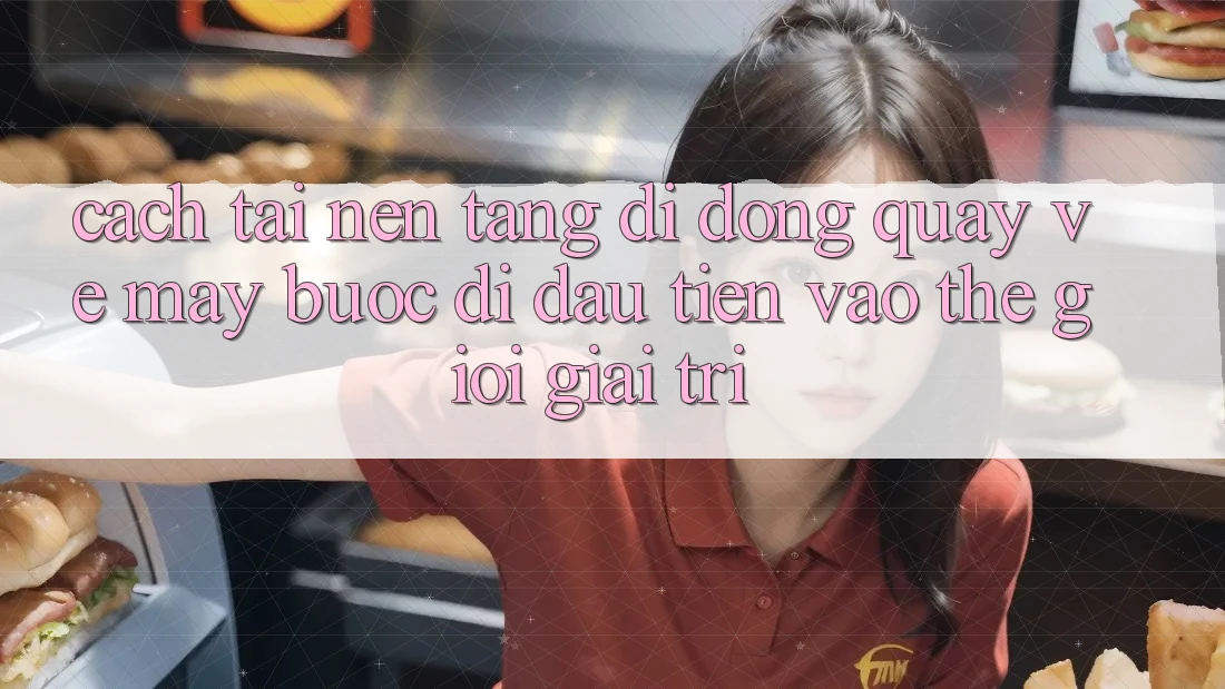 Cách tải nền tảng di động quay về máy - Bước đi đầu tiên vào thế giới giải trí Cách tải nền tảng di động quay về máy - Bước đi đầu tiên vào thế giới giải trí