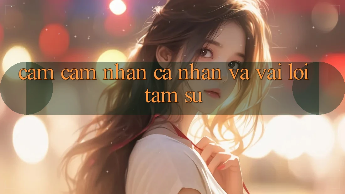 Cảm cảm nhận Cá Nhân và Vài Lời Tâm Sự Cảm cảm nhận Cá Nhân và Vài Lời Tâm Sự