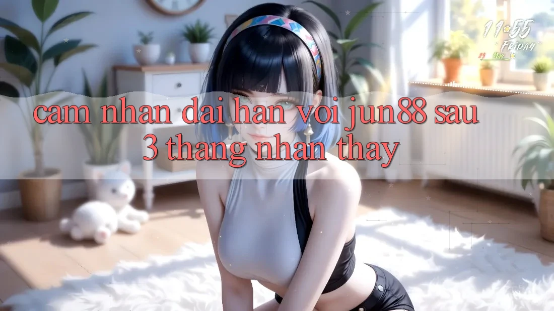 Cảm nhận dài hạn với jun88 sau 3 tháng nhận thấy Cảm nhận dài hạn với jun88 sau 3 tháng nhận thấy