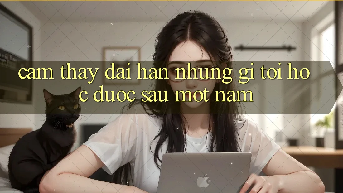 Cảm thấy dài hạn: Những gì tôi học được sau một năm