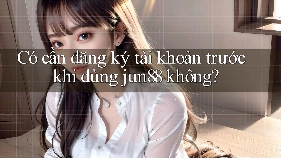 Có cần đăng ký tài khoản trước khi dùng jun88 không?