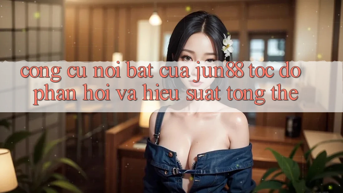 Công cụ nổi bật của jun88: tốc độ phản hồi và hiệu suất tổng thể