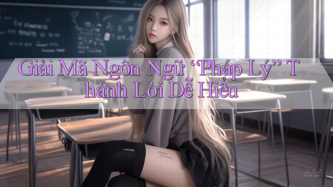 Giải Mã Ngôn Ngữ “Pháp Lý” Thành Lời Dễ Hiểu