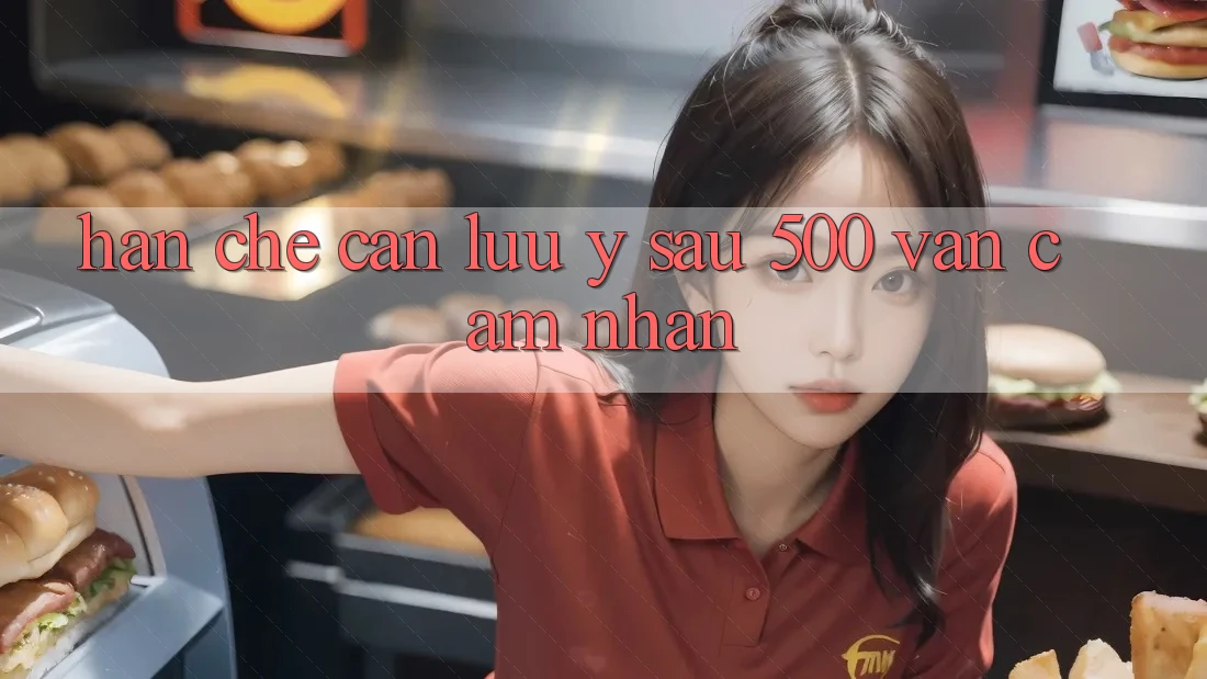 Hạn chế cần lưu ý sau 500 ván cảm nhận