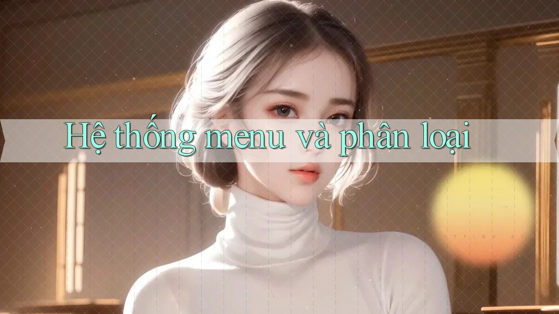 Hệ thống menu và phân loại Hệ thống menu và phân loại