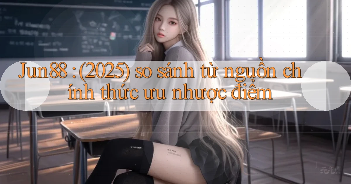 Jun88 (2025) so sánh từ nguồn chính thức ưu nhược điểm