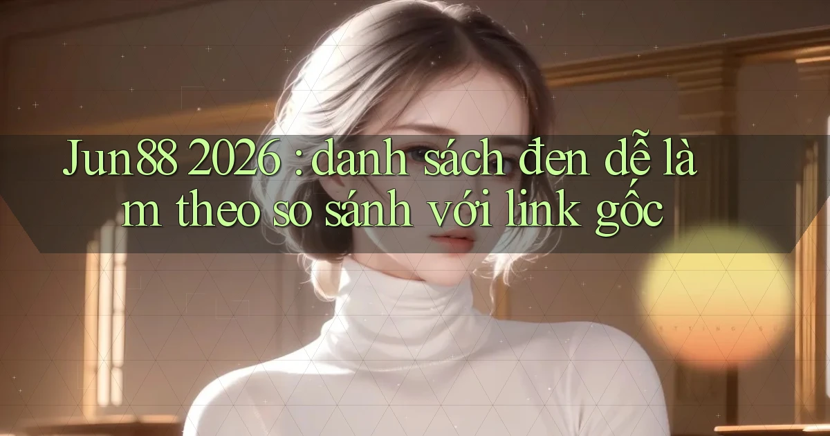 Jun88 2026 danh sách đen dễ làm theo so sánh với link gốc