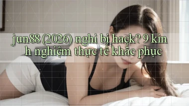 jun88 (2026) nghi bị hack 9 kinh nghiệm thực tế khắc phục