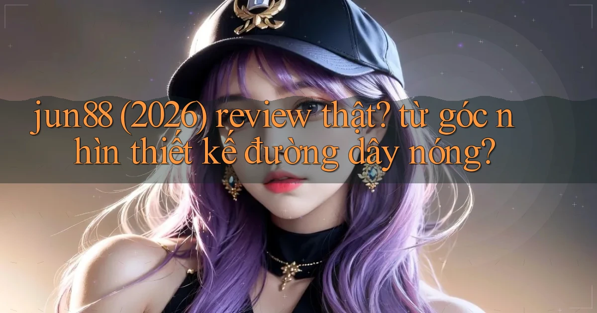 jun88 (2026) review thật từ góc nhìn thiết kế đường dây nóng