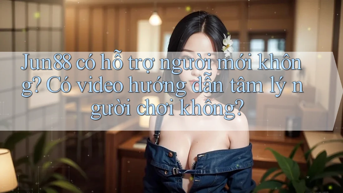 Jun88 có hỗ trợ người mới không? Có video hướng dẫn tâm lý người chơi không?