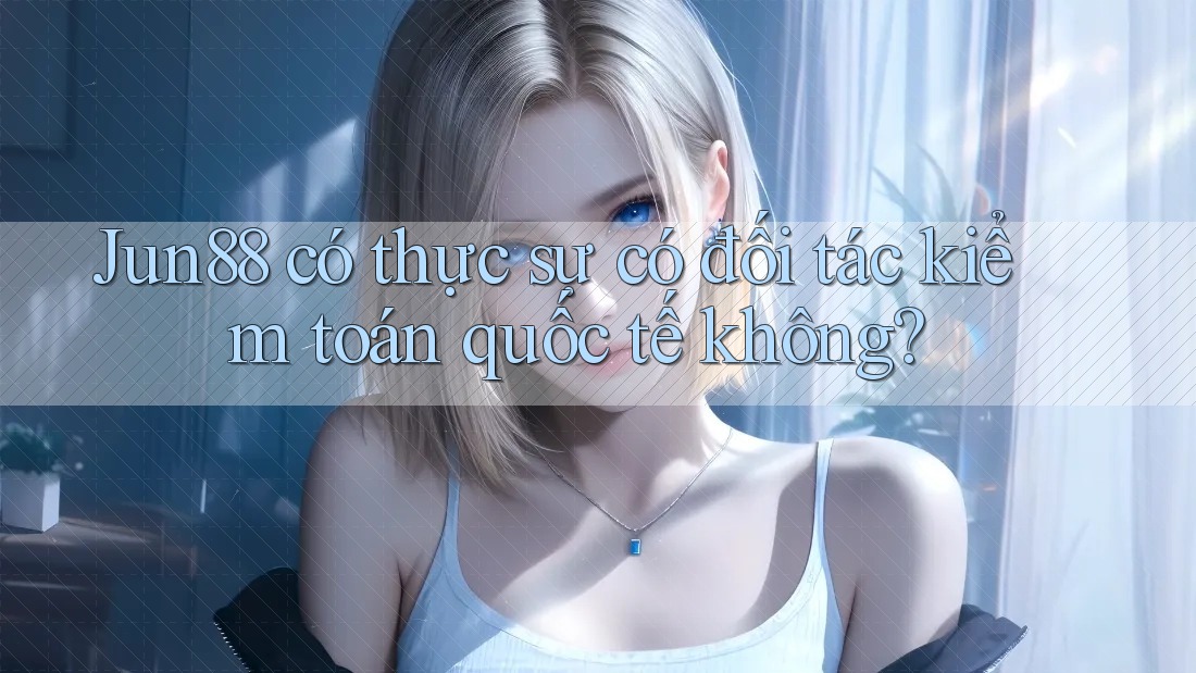 Jun88 có thực sự có đối tác kiểm toán quốc tế không? Jun88 có thực sự có đối tác kiểm toán quốc tế không?