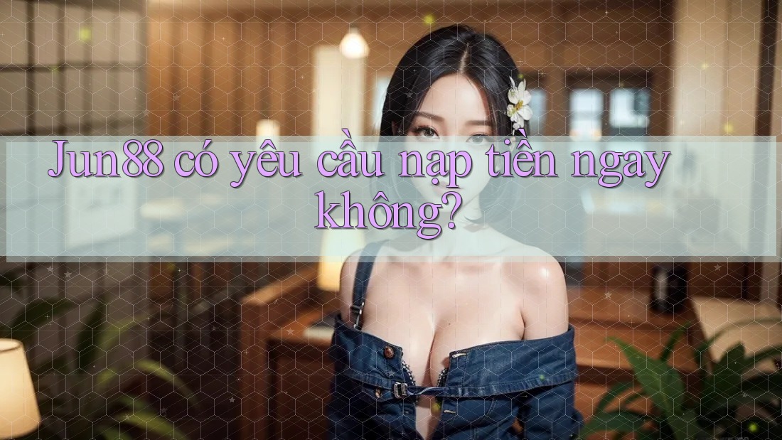 Jun88 có yêu cầu nạp tiền ngay không?