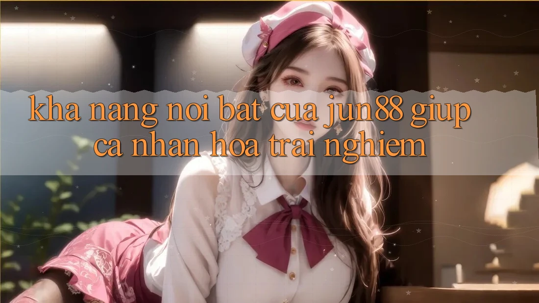 Khả năng nổi bật của Jun88 giúp cá nhân hóa trải nghiệm Khả năng nổi bật của Jun88 giúp cá nhân hóa trải nghiệm