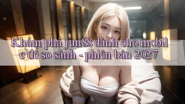 khám phá jun88 dành cho mobile để so sánh   phiên bản 2027