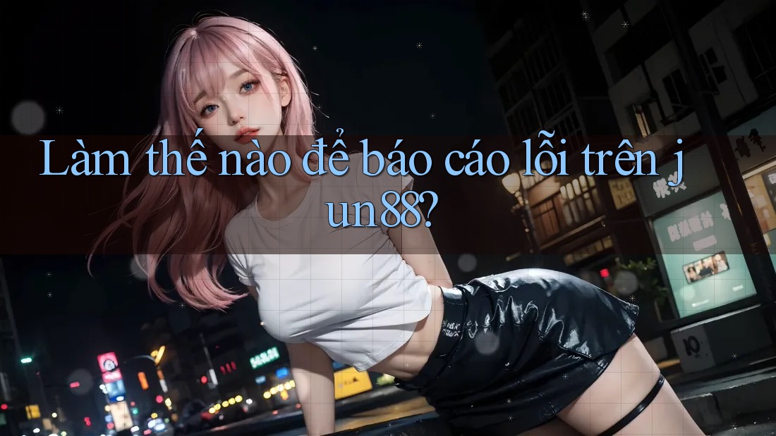 Làm thế nào để báo cáo lỗi trên jun88? Làm thế nào để báo cáo lỗi trên jun88?