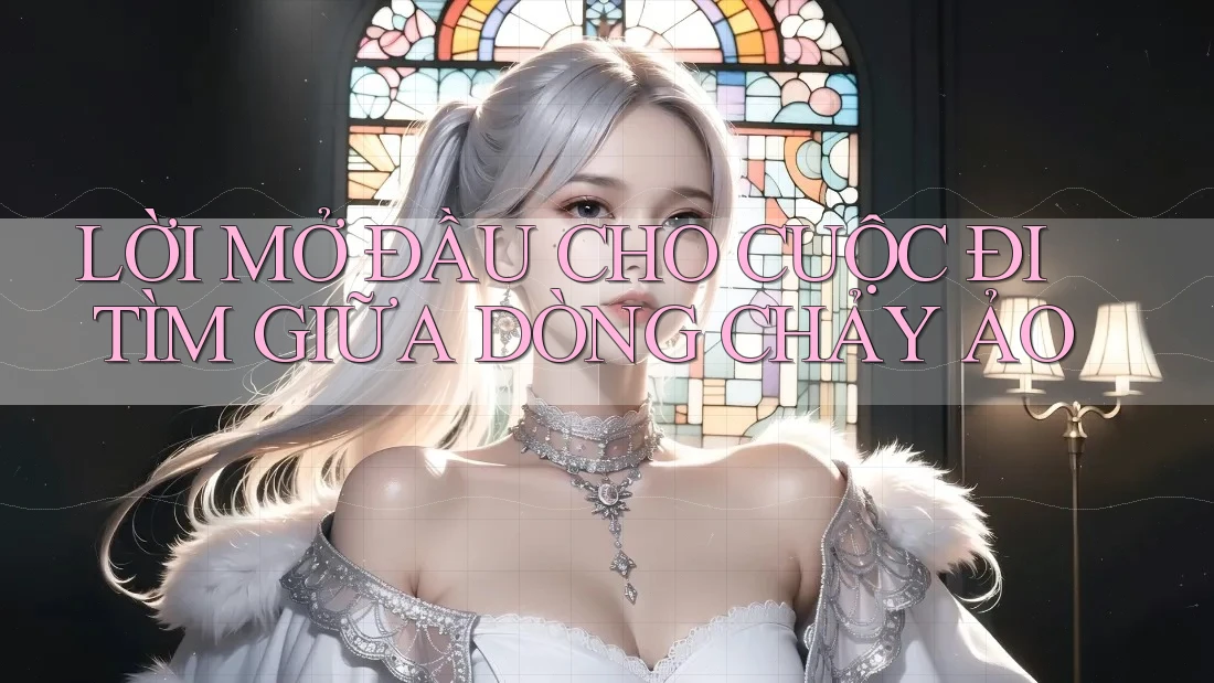 LỜI MỞ ĐẦU CHO CUỘC ĐI TÌM GIỮA DÒNG CHẢY ẢO LỜI MỞ ĐẦU CHO CUỘC ĐI TÌM GIỮA DÒNG CHẢY ẢO