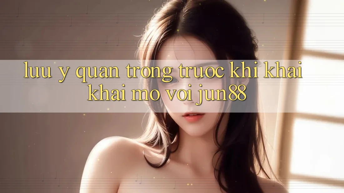 Lưu ý quan trọng trước khi khai khai mở với jun88 Lưu ý quan trọng trước khi khai khai mở với jun88