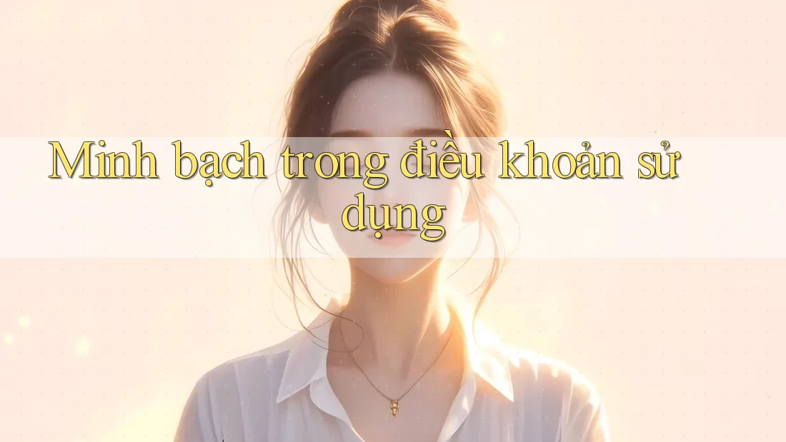 Minh bạch trong điều khoản sử dụng Minh bạch trong điều khoản sử dụng