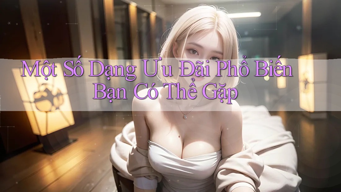 Một Số Dạng Ưu đãi Phổ Biến Bạn Có Thể Gặp