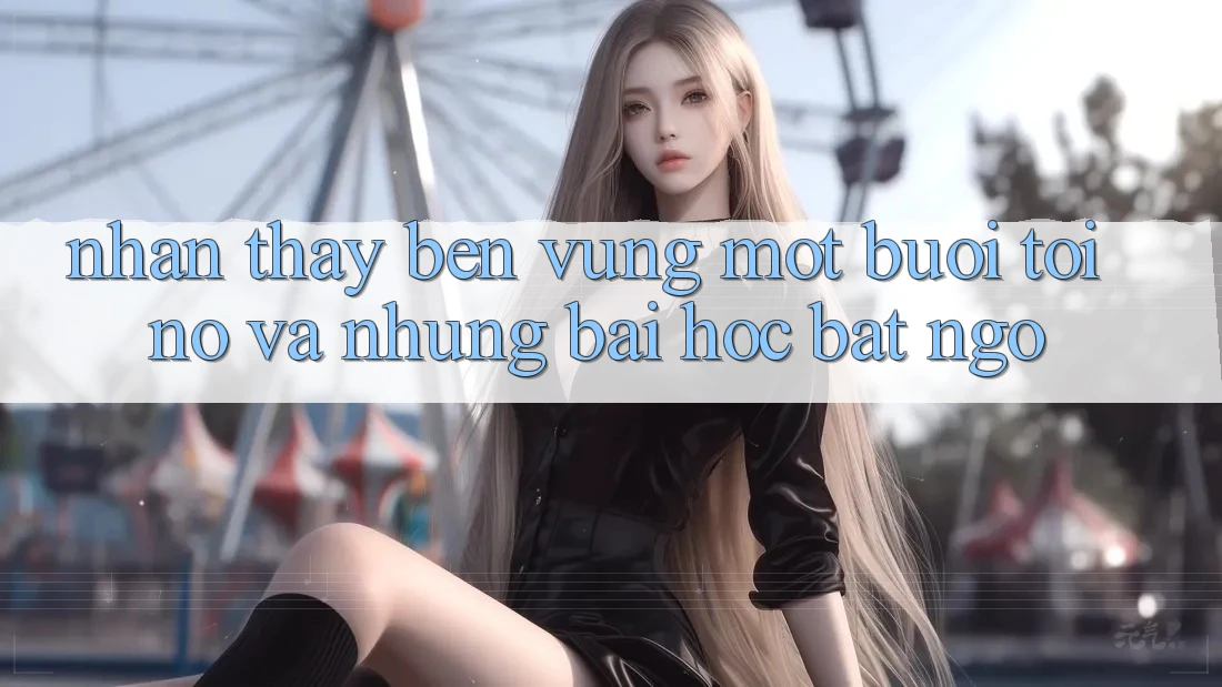 Nhận thấy bền vững — Một buổi tối nọ và những bài học bất ngờ Nhận thấy bền vững — Một buổi tối nọ và những bài học bất ngờ