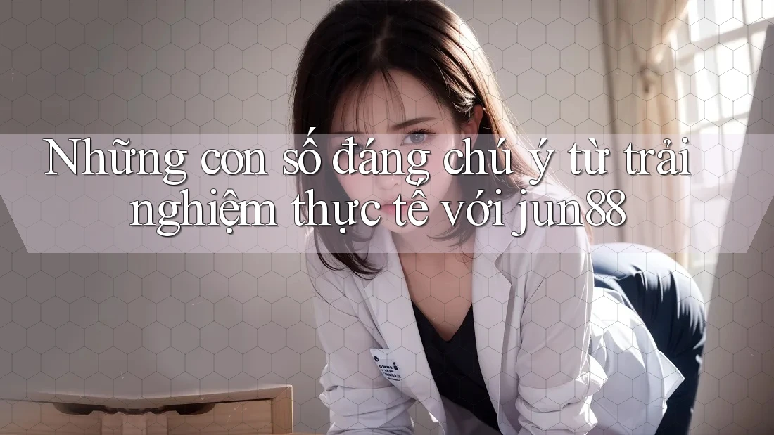 Những con số đáng chú ý từ trải nghiệm thực tế với jun88