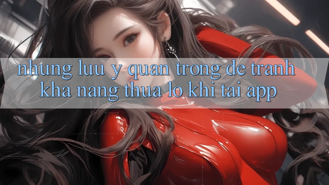 Những Lưu Ý Quan Trọng Để Tránh Khả năng thua lỗ Khi Tải App