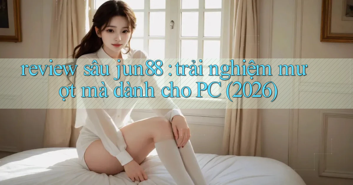review sâu jun88 trải nghiệm mượt mà dành cho PC (2026)