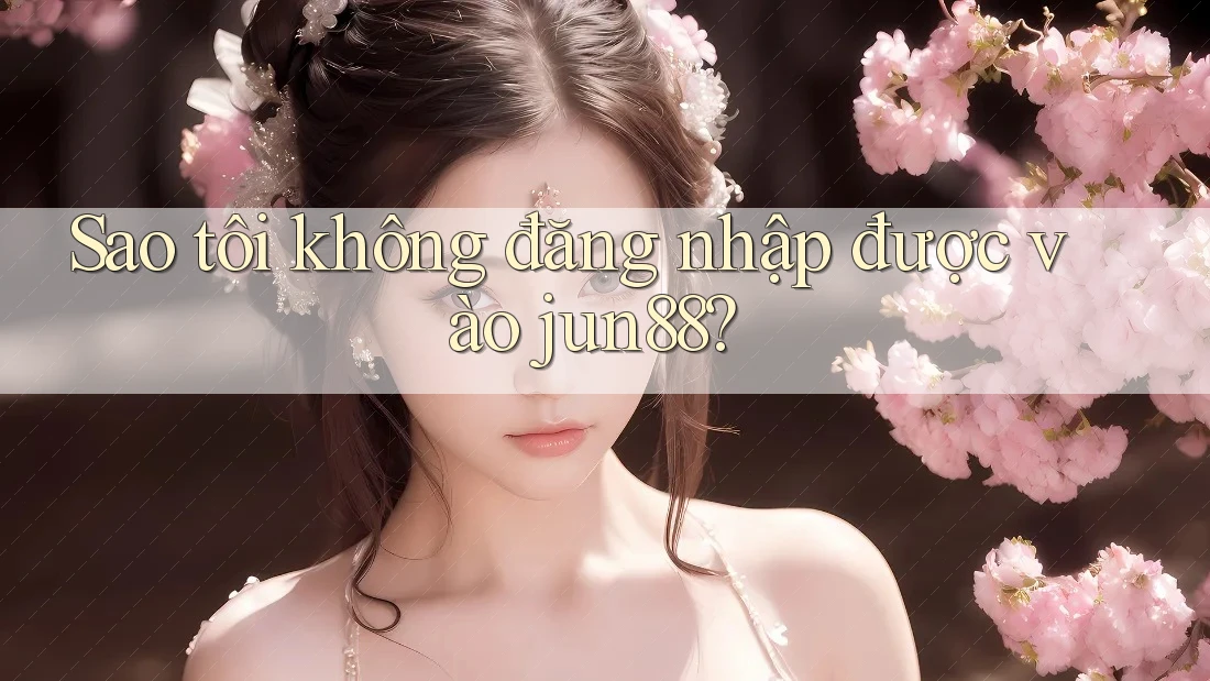 Sao tôi không đăng nhập được vào jun88? Sao tôi không đăng nhập được vào jun88?