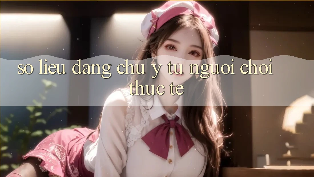Số liệu đáng chú ý từ người chơi thực tế Số liệu đáng chú ý từ người chơi thực tế