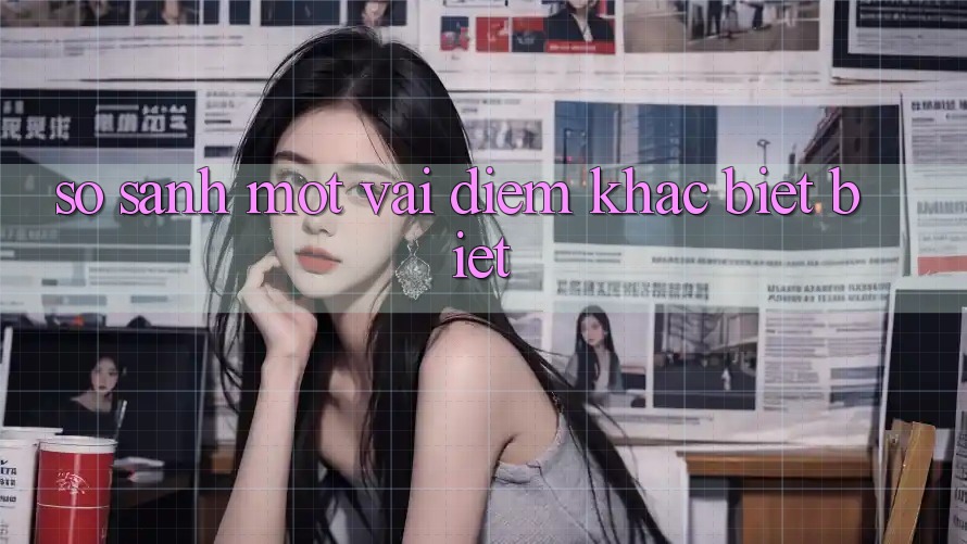 So Sánh Một Vài Điểm Khác biệt Biệt So Sánh Một Vài Điểm Khác biệt Biệt