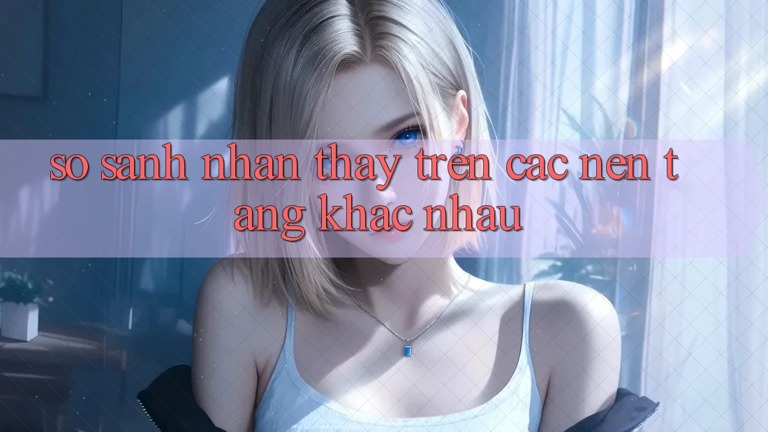 So sánh nhận thấy trên các nền tảng khác nhau So sánh nhận thấy trên các nền tảng khác nhau