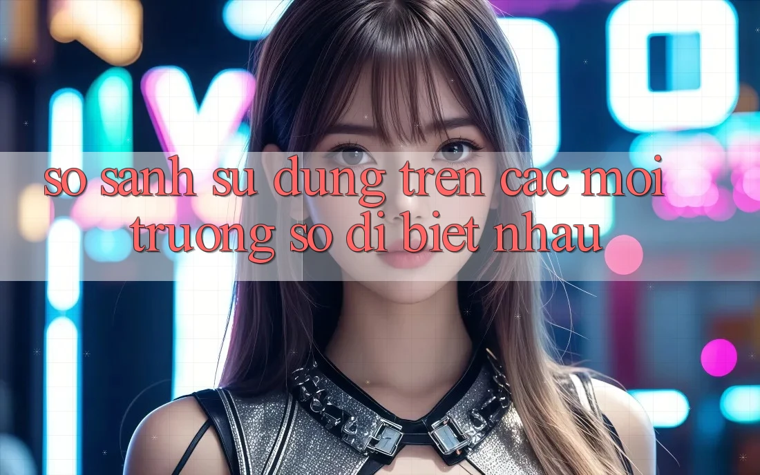 So sánh sử dụng trên các môi trường số dị biệt nhau