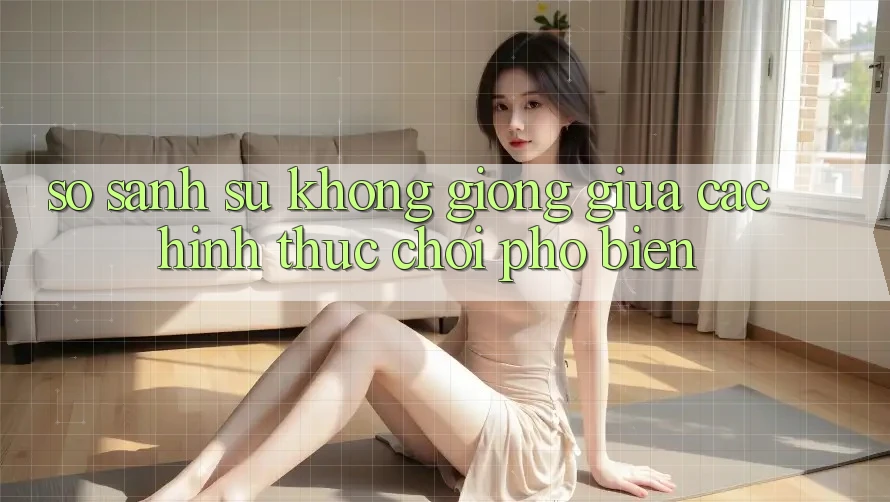 So sánh sự không giống giữa các hình thức chơi phổ biến