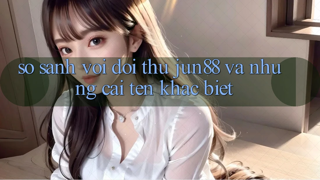 So sánh với đối thủ: Jun88 và những cái tên khác biệt So sánh với đối thủ: Jun88 và những cái tên khác biệt