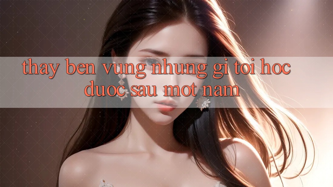 Thấy bền vững: Những gì tôi học được sau một năm