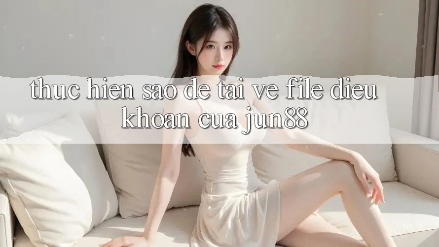 Thực hiện sao để tải về file điều khoản của jun88?
