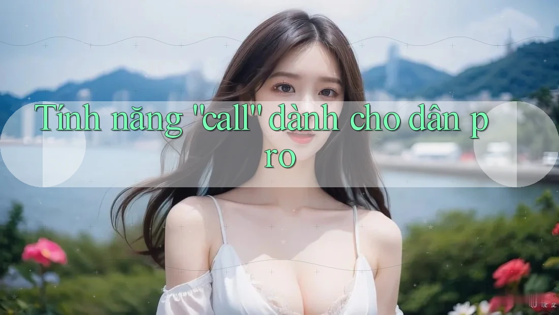 Tính năng “call” dành cho dân pro Tính năng “call” dành cho dân pro