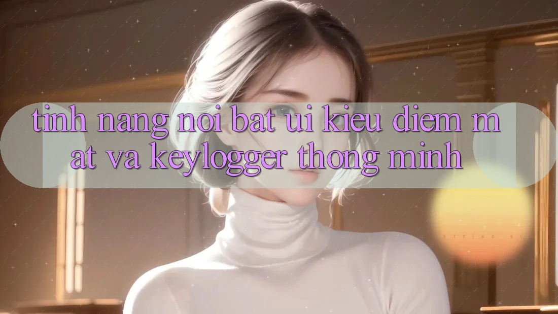 Tính năng nổi bật: UI kiều diễm mắt và keylogger thông minh