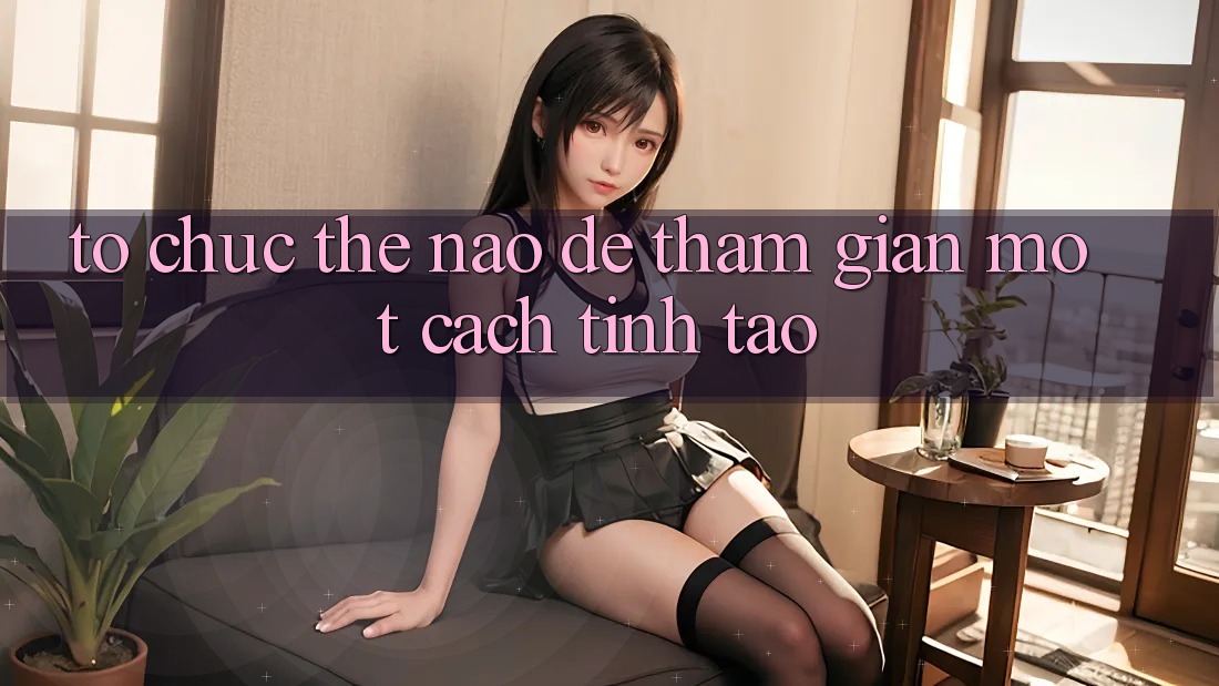 Tổ chức Thế Nào Để Tham Gian Một Cách Tỉnh táo? Tổ chức Thế Nào Để Tham Gian Một Cách Tỉnh táo?