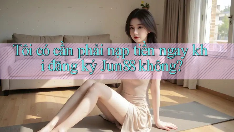 Tôi có cần phải nạp tiền ngay khi đăng ký Jun88 không? Tôi có cần phải nạp tiền ngay khi đăng ký Jun88 không?