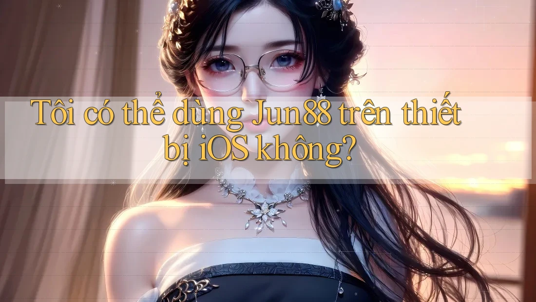 Tôi có thể dùng Jun88 trên thiết bị iOS không?