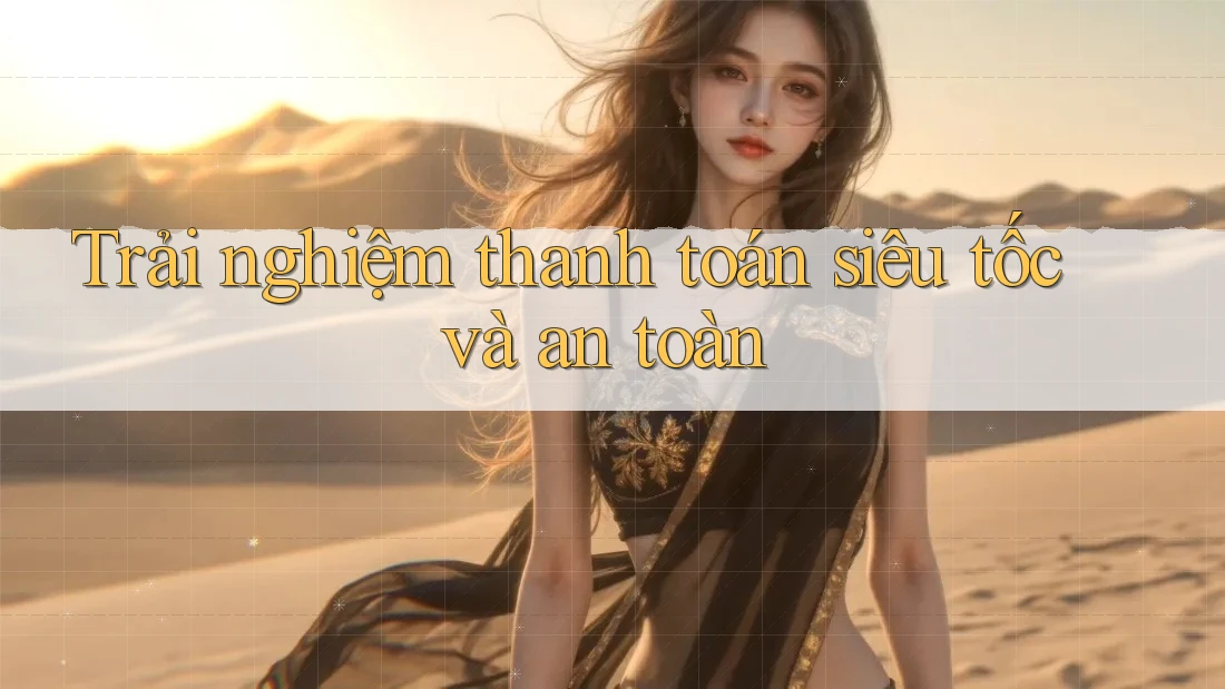 Trải nghiệm thanh toán siêu tốc và an toàn Trải nghiệm thanh toán siêu tốc và an toàn